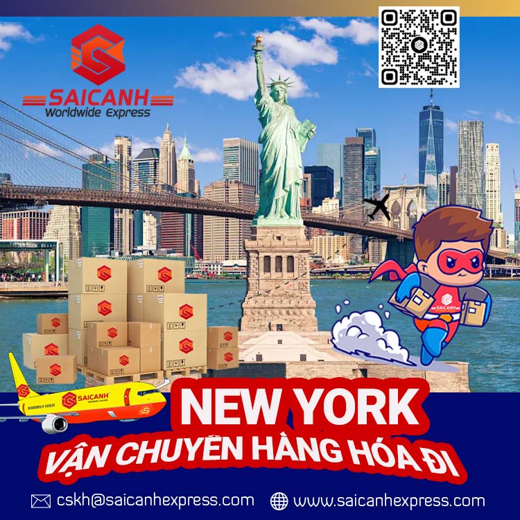 Vận chuyển hàng hóa đi New York