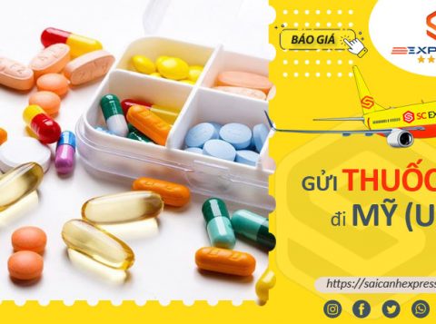 Gửi thuốc tây đi Mỹ