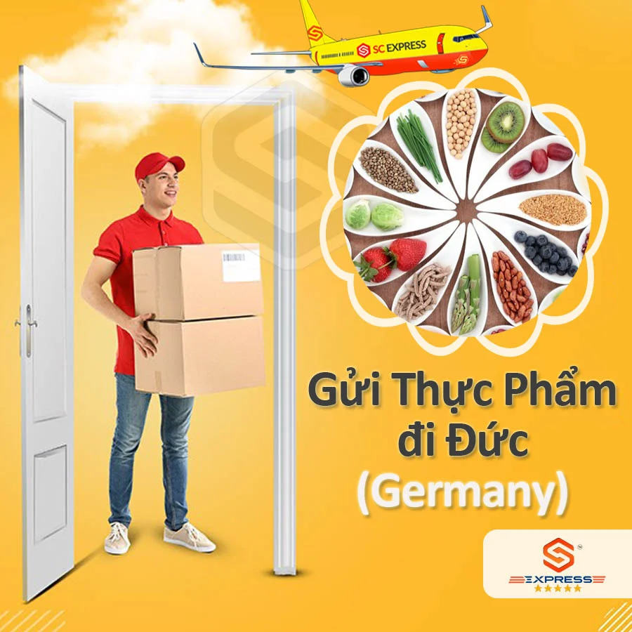 Gửi thực phẩm đi Đức