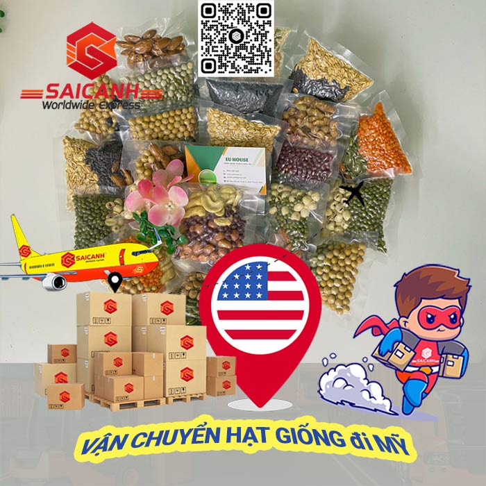 Gửi hạt giống đi USA