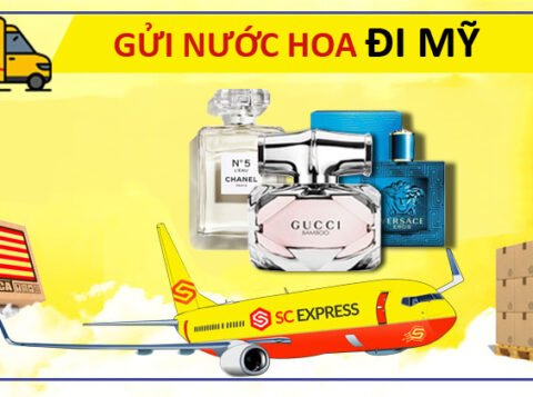 Gửi nước hoa đi Mỹ