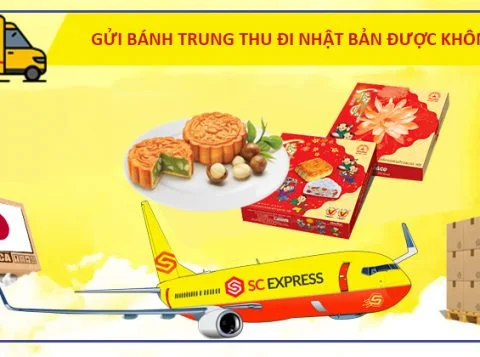 Gửi bánh Trung Thu sang Nhật Bản có được không ?