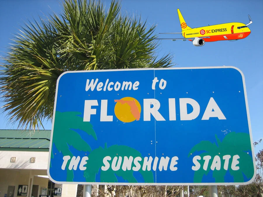 Chuyển phát nhanh đi Florida