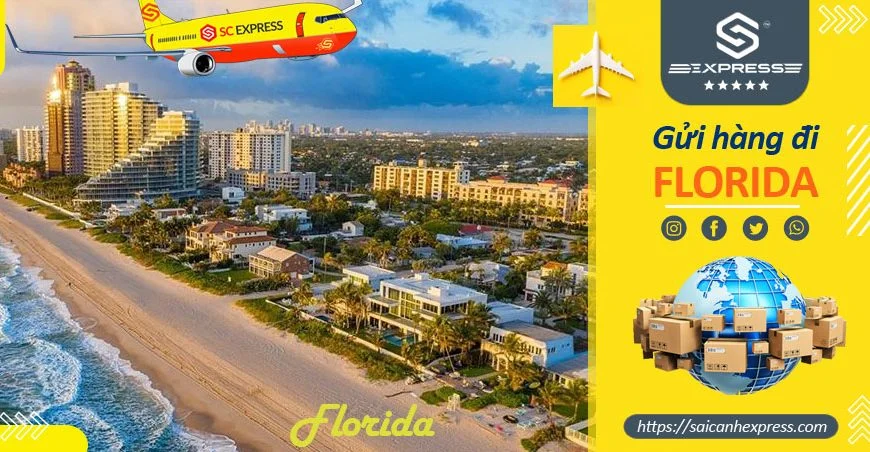 Vận chuyển hàng hóa đi Florida
