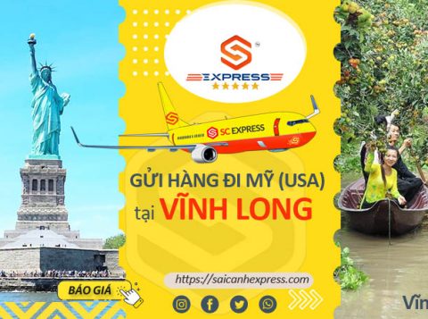 Gửi hàng đi Mỹ tại Vĩnh Long