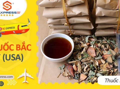 Gửi thuốc Bắc đi Mỹ