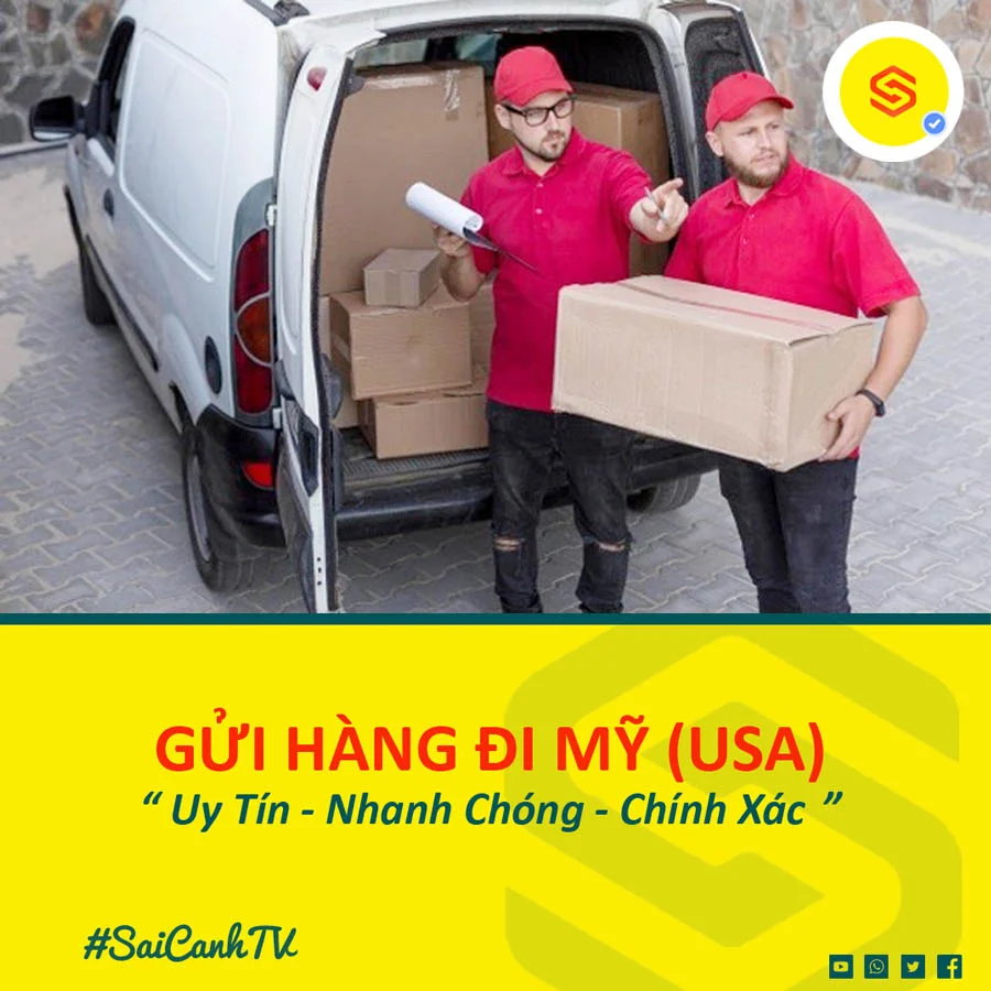 Chuyển phát nhanh từ Cần Thơ đi Mỹ