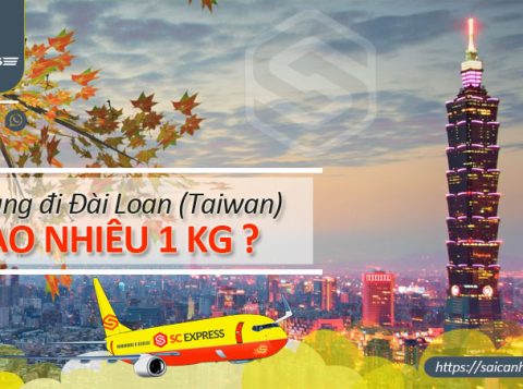 Gửi hàng đi Đài Loan bao nhiêu 1 kg