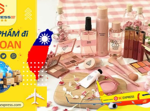 Gửi mỹ phẩm đi Đài Loan