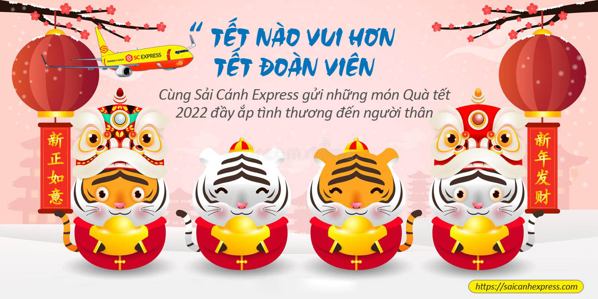 Chuyển phát nhanh đi Mỹ hàng tết 2022