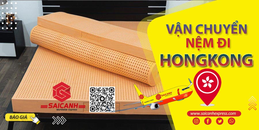 Gửi nệm đi Hongkong