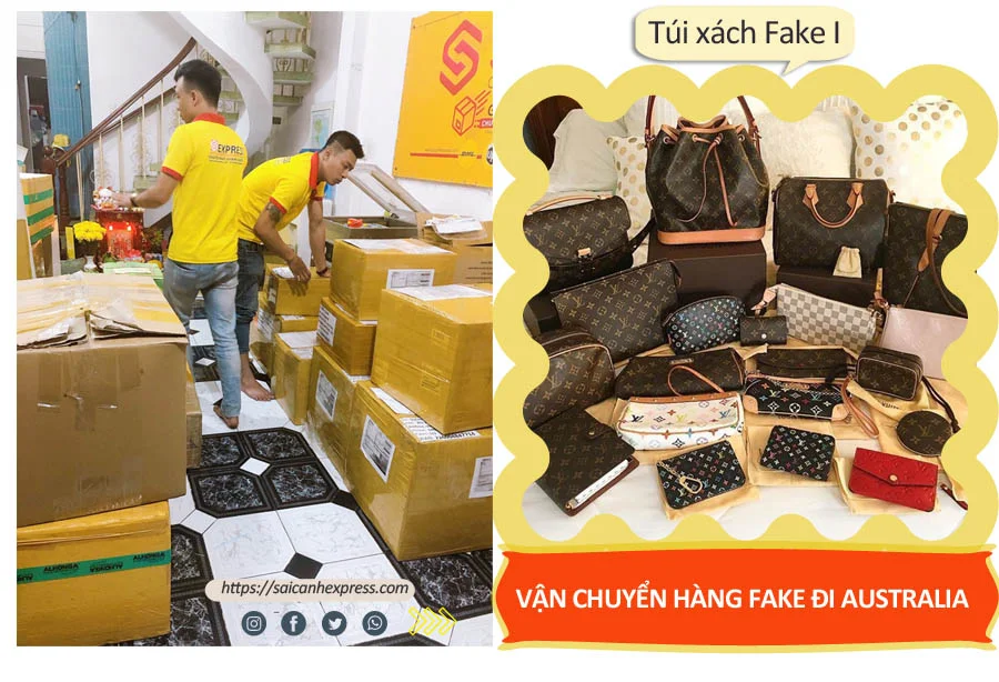 Vận chuyển hàng Fake đi Úc