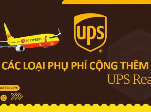 Phụ phí cộng thêm của UPS