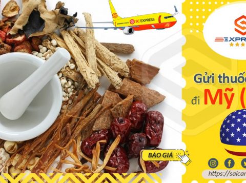 Gửi thuốc đông y đi Mỹ