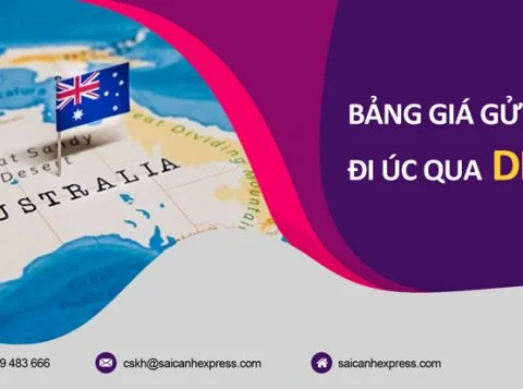 Gửi hàng đi Úc qua DHL