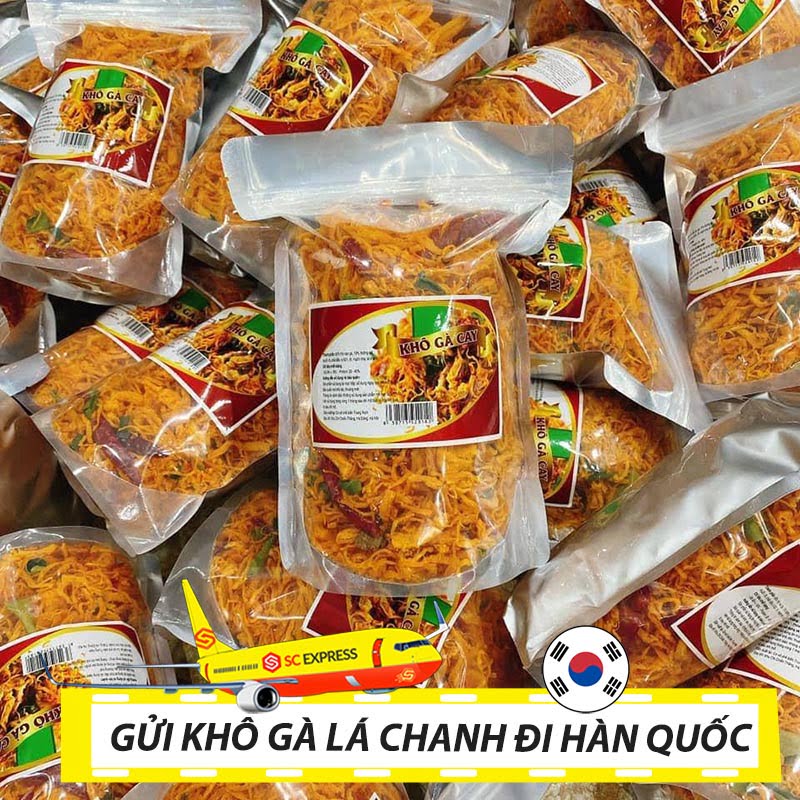 Dịch vụ gửi khô gà đi Hàn Quốc
