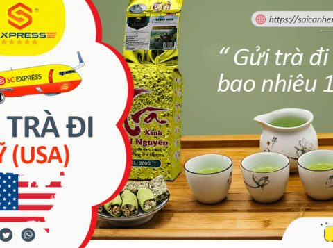 Gửi trà đi Mỹ