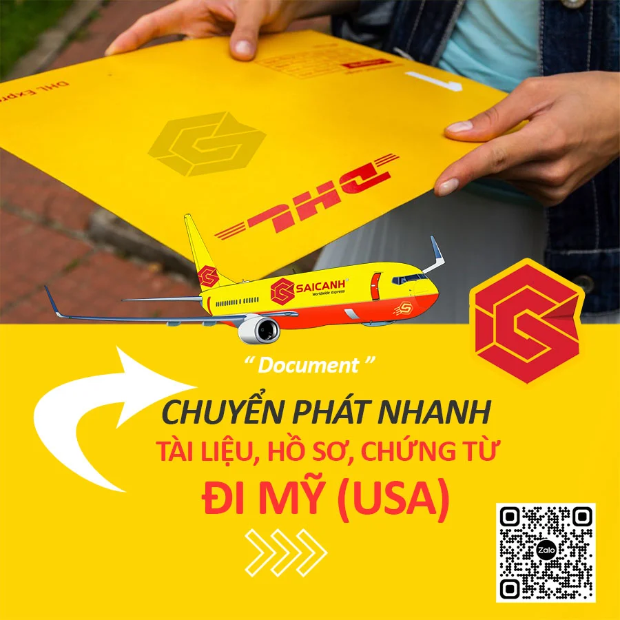 Chuyển phát nhanh tài liệu đi Mỹ