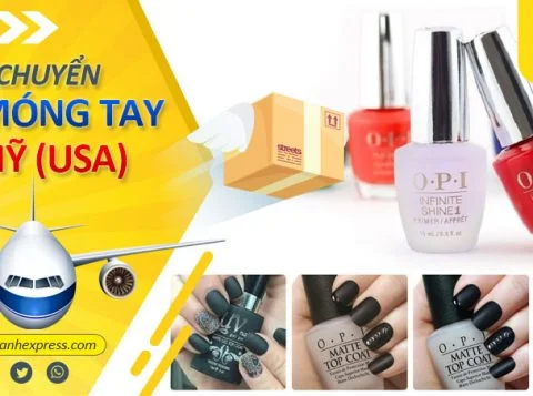 Gửi sơn móng tay đi Mỹ USA