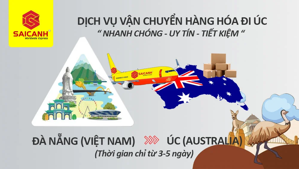 Chuyển phát nhanh đi Úc tại đà Nẵng