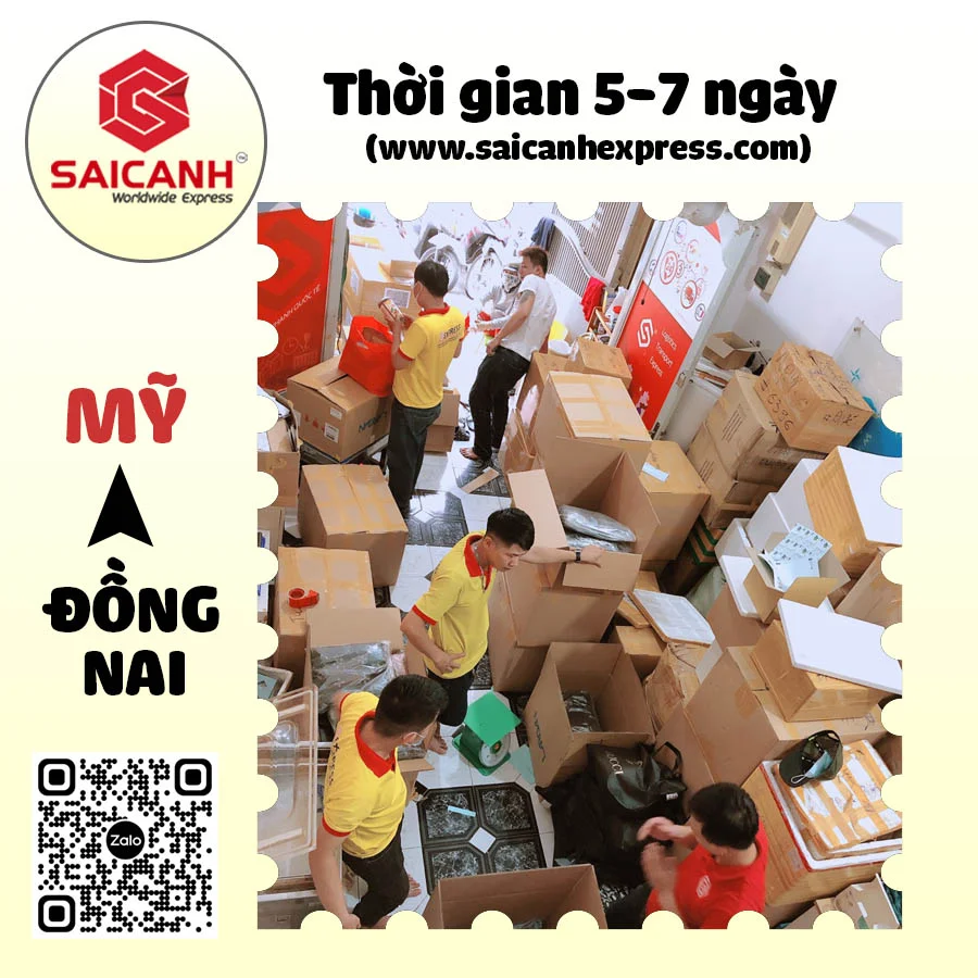 Chuyển phát nhanh đi Mỹ tại Đồng Nai