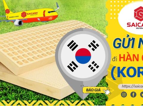 Gửi nệm đi Hàn Quốc
