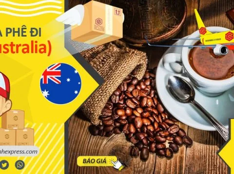 Gửi cà phê đi Úc
