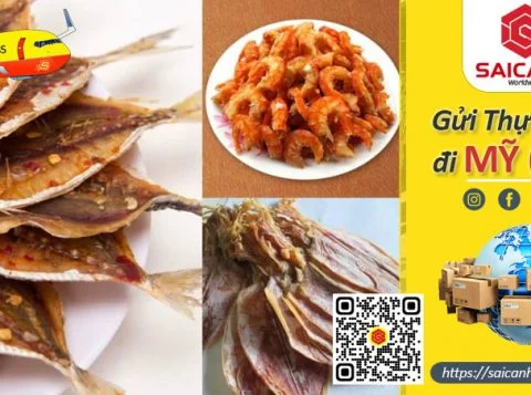Gửi thực phẩm đi Mỹ