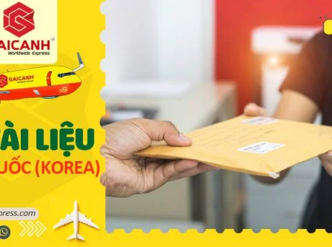 Gửi tài liệu đi Hàn Quốc