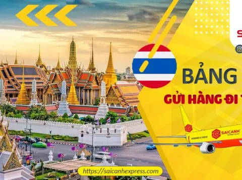 Bảng giá gửi hàng đi Thái Lan trọn gói bao thuế 100%
