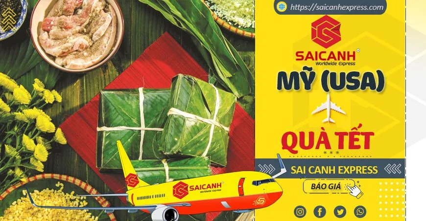 Gửi quà tết đi Mỹ