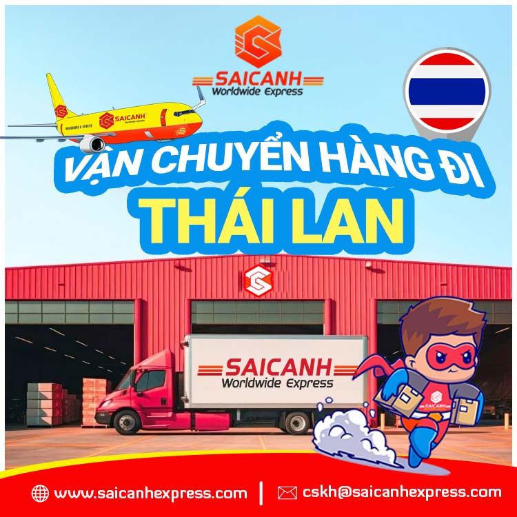 Vận chuyển hàng hóa đi Thái Lan