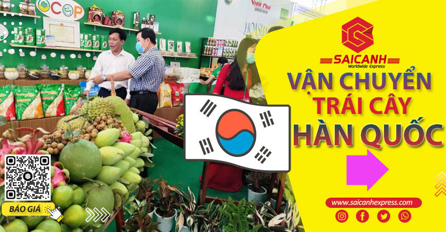 Vận chuyển trái cây đi Hàn Quốc (Korea)