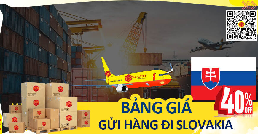 Bảng giá vận chuyển hàng hóa đi Slovakia