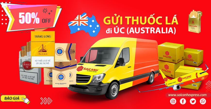 Gửi thuốc lá đi Úc