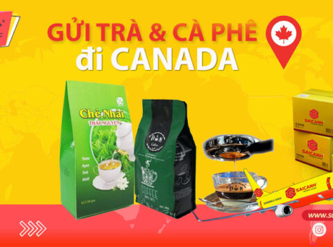 Gửi trà cà phê đi Canada