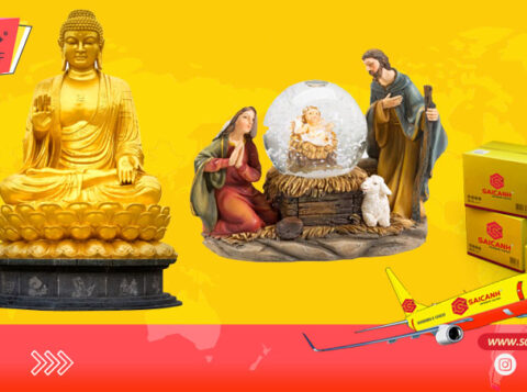 Gửi tượng đi Hàn Quốc