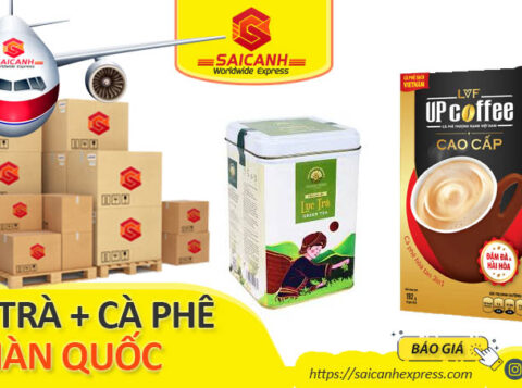 Gửi trà và Cà Phê đi Hàn Quốc