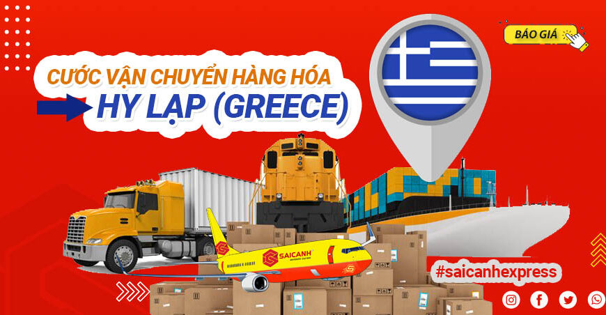Cước phí gửi hàng đi Hy Lạp