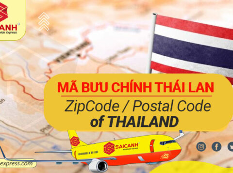 Mã bưu chính Zip Postal Code của Thái Lan