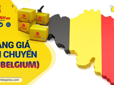 Bảng giá gửi hàng đi Bỉ