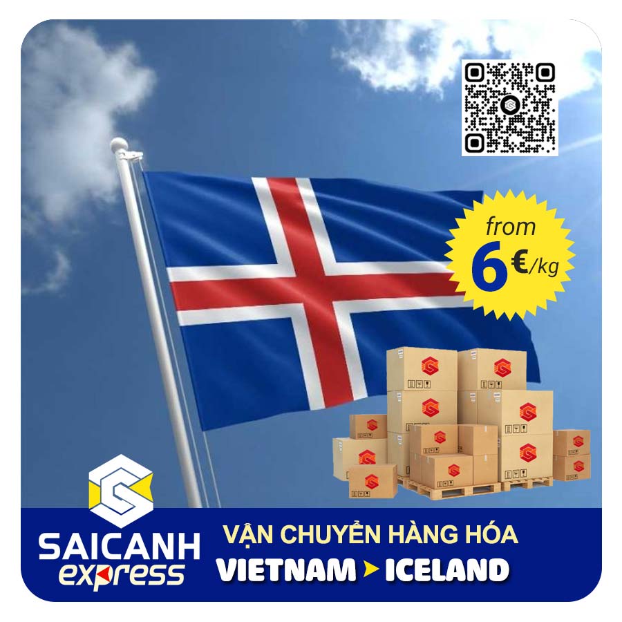 Vận chuyển hàng hóa đi Iceland