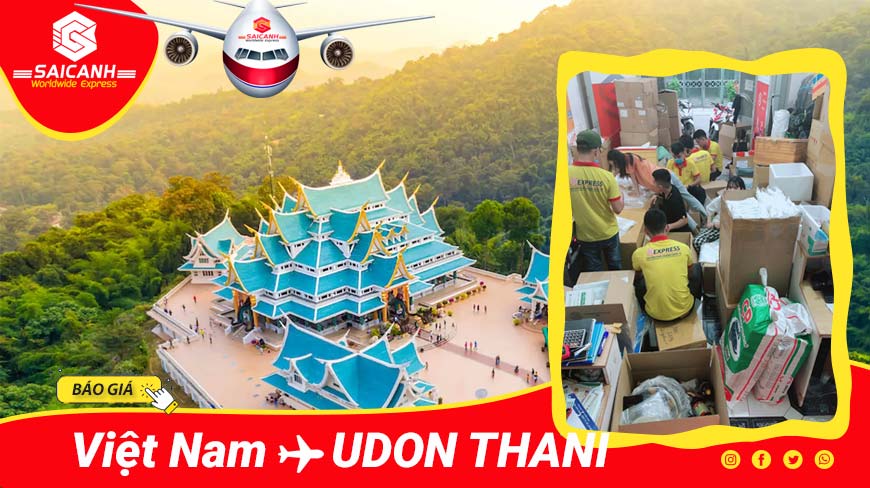 Vận chuyển hàng hóa đi Udon Thani
