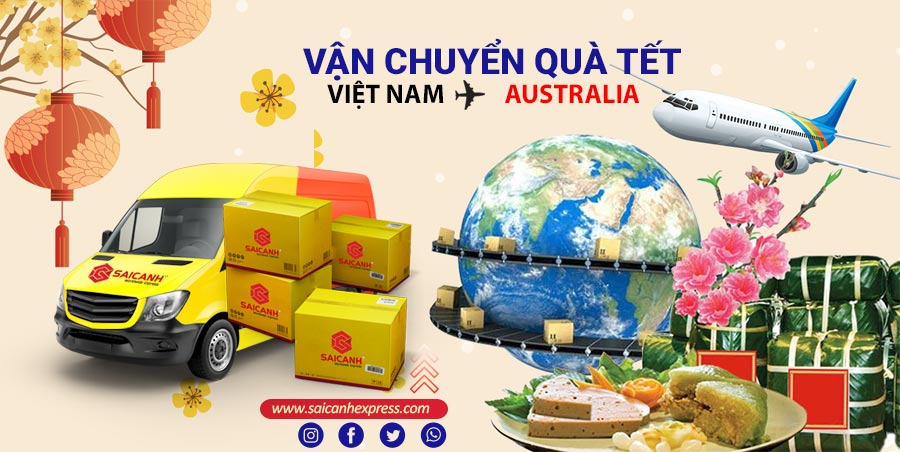 Gửi hàng quà tết đi Úc Australia