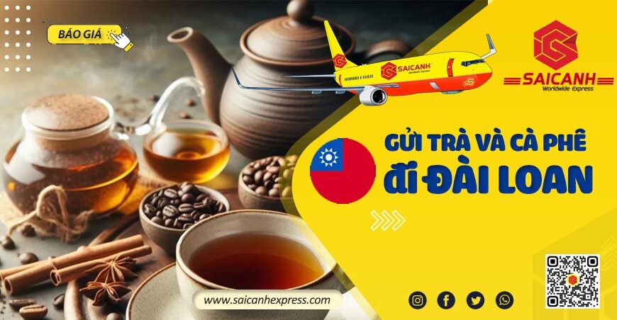 Gửi trà cà phê đi Đài Loan