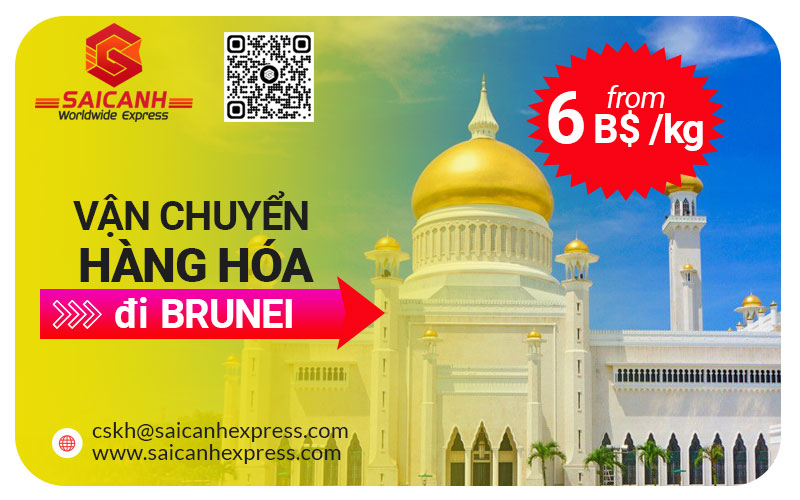 Vận chuyển hàng hóa đi Brunei