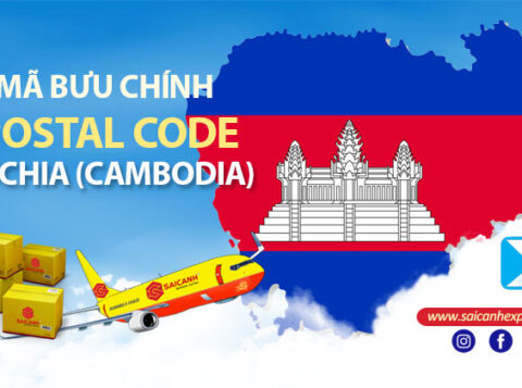 Mã bưu chính Zip Postal Code Campuchia Cambodia