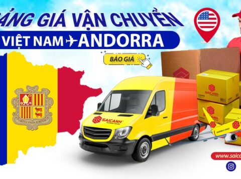 Bảng giá gửi hàng đi Andorra
