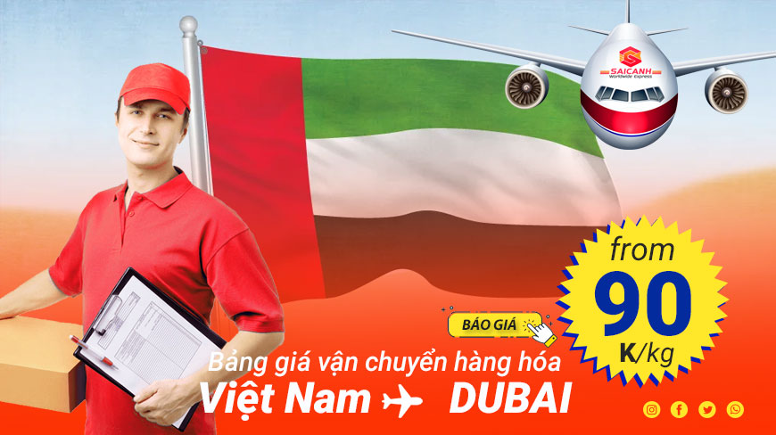 Chuyển phát nhanh đi Dubai