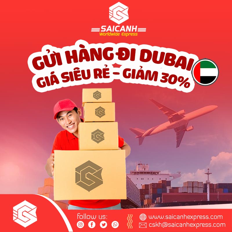 Vận chuyển hàng hóa đi Dubai